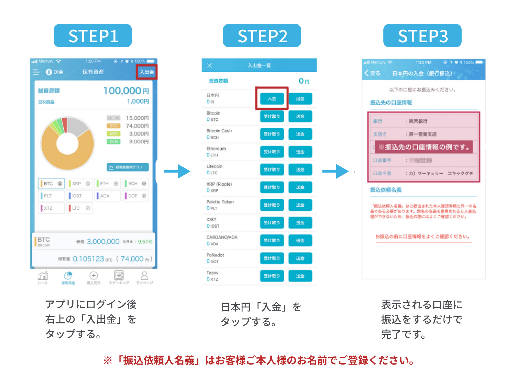 コイントレード ステーキング 始め方